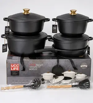 Granite Coated Non Stick Cookware Pot /11pcs