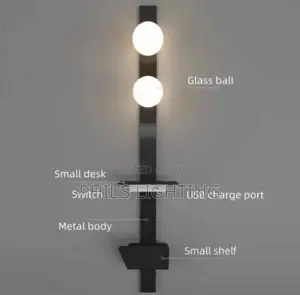 Modern Designer Wall Light Glass Ball