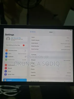 Apple iPad Pro 9.7 (2016) 128 GB Silver