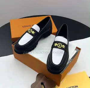 Louis Vuitton Loafers Now Available “Brown N White”*