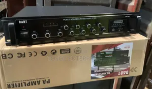 Dart 4zone Table Top Amplifier Ohm's and Voltage Line (DPA280F)