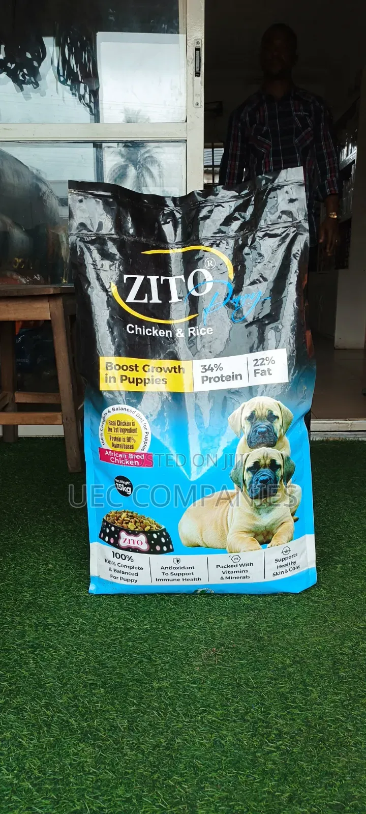 Zito Puppy Food (Chicken Rice) – 15kg