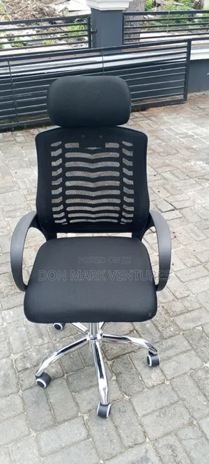 Office Net Chair With Head Rest/Victory Chair