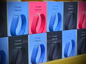 Google Fitbit Air (Obsidian Blue, Coral And)