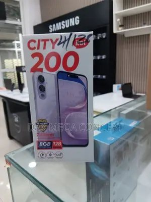 New Itel City 200 128 GB Black
