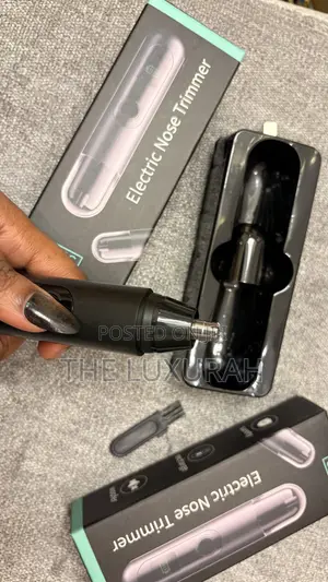 Sleek Rechargeable Electric Nose Ear Hair Trimmer