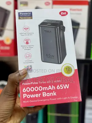 60kmah Itel Powerbank