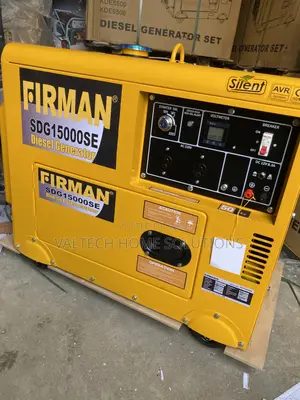 Fireman 12.5KVA Soundproof Generator – Fuel Efficient Durable