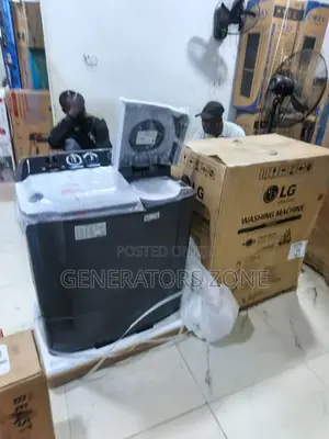 LG Washing Machine With Dual Tub Design