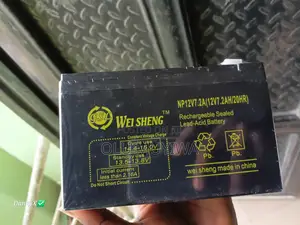 3 Pear Wei Sheng 12V - 7.2AH Rechargeable Sealed Lead Acid Battery