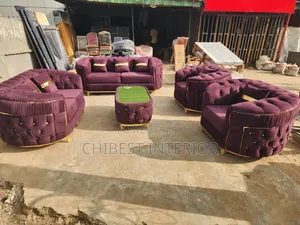 Standard Sitting Room Sofa Fabric Chairs