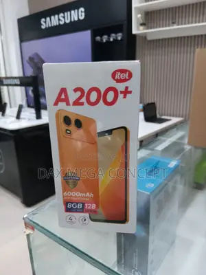 New Itel A200+ 128 GB Orange