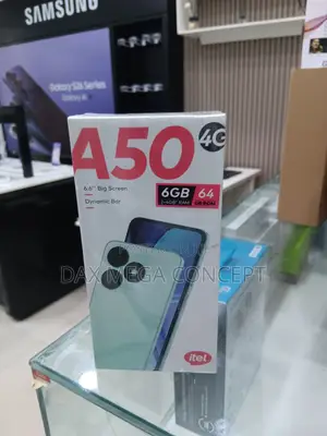 New Itel A50 128 GB Black