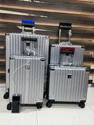 Elite Aluminum Travel Luggage Set (4-in-1) – Premium Hard Shell