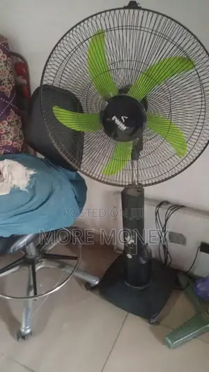 Few Months Used 18' Rechargeable/Solar Fan.
