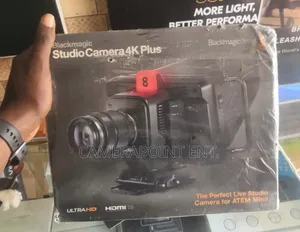 BlackMagic Studio Cam Plus.