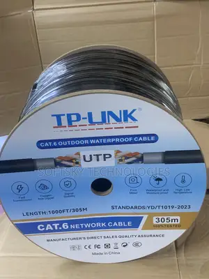 TP-Link Cat6 Outdoor Waterproof Cable