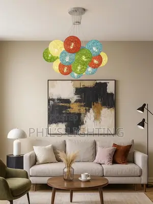 Modern Stained Glass Chandeliers