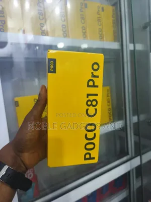 New Xiaomi Poco C81 Pro 128 GB Black