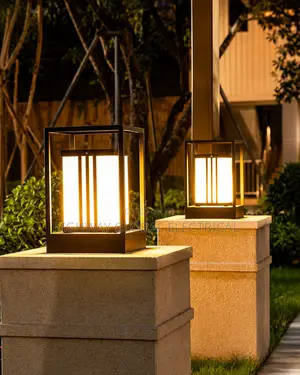 High End Luxury Exclusive Cast Pillar Light