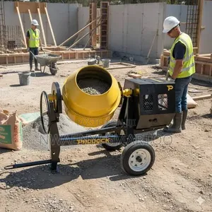 Concrete Mixer Machine 400litres 6hp Air Cooler Engine