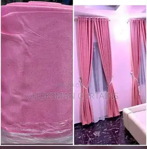 Pink Colour Thick Material