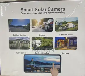 V380 Pro Dual Lens PTZ Solar Camera 5.0mp