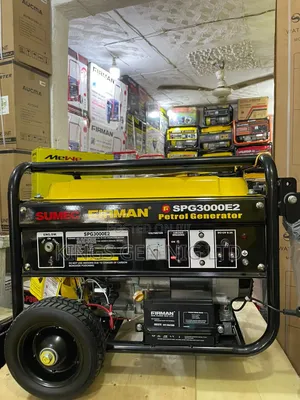 Sumec Firman SPG3000E2 Petrol Generator. This 3.0KVA / 2.8KW Set