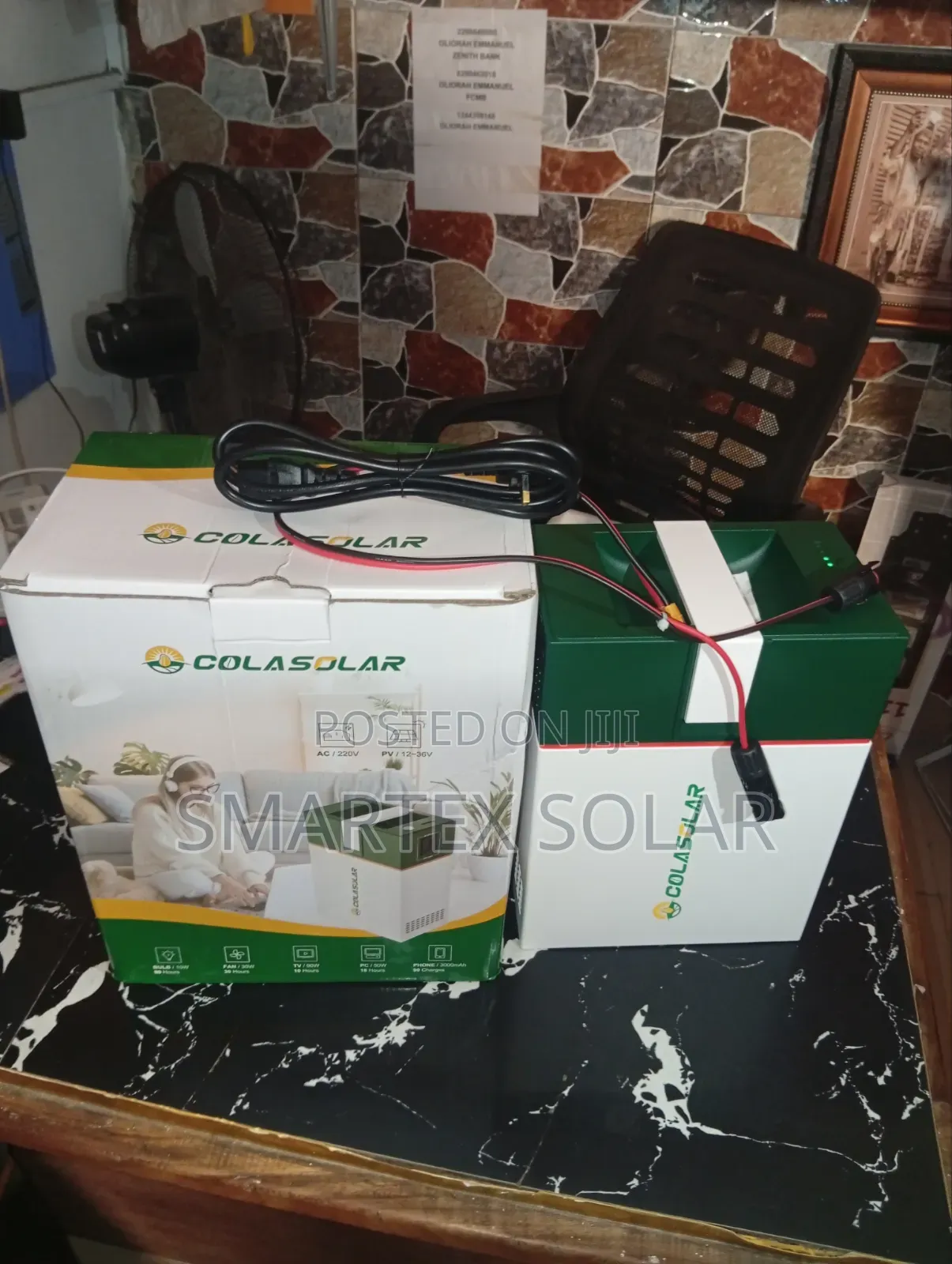 1kwh Cola Solar Generator