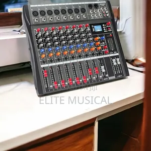 8-Channel Yamaha Audio Mixer