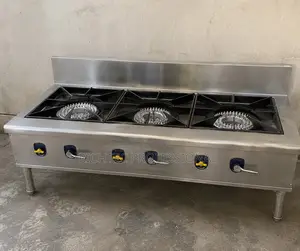 3 Burner Gas Stock Pot Cooker