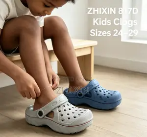 ZHIXIN 817D Kids EVA Clogs 4 Colors Sizes 24-29