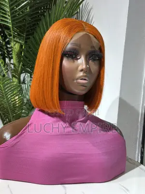 8 Inches Orange SDD Vietnamese Bone Straight