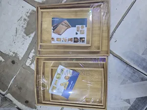 Wooden Tray 3pc in One
