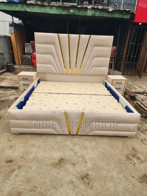 High Quality Padded 6by6 Bed Frame