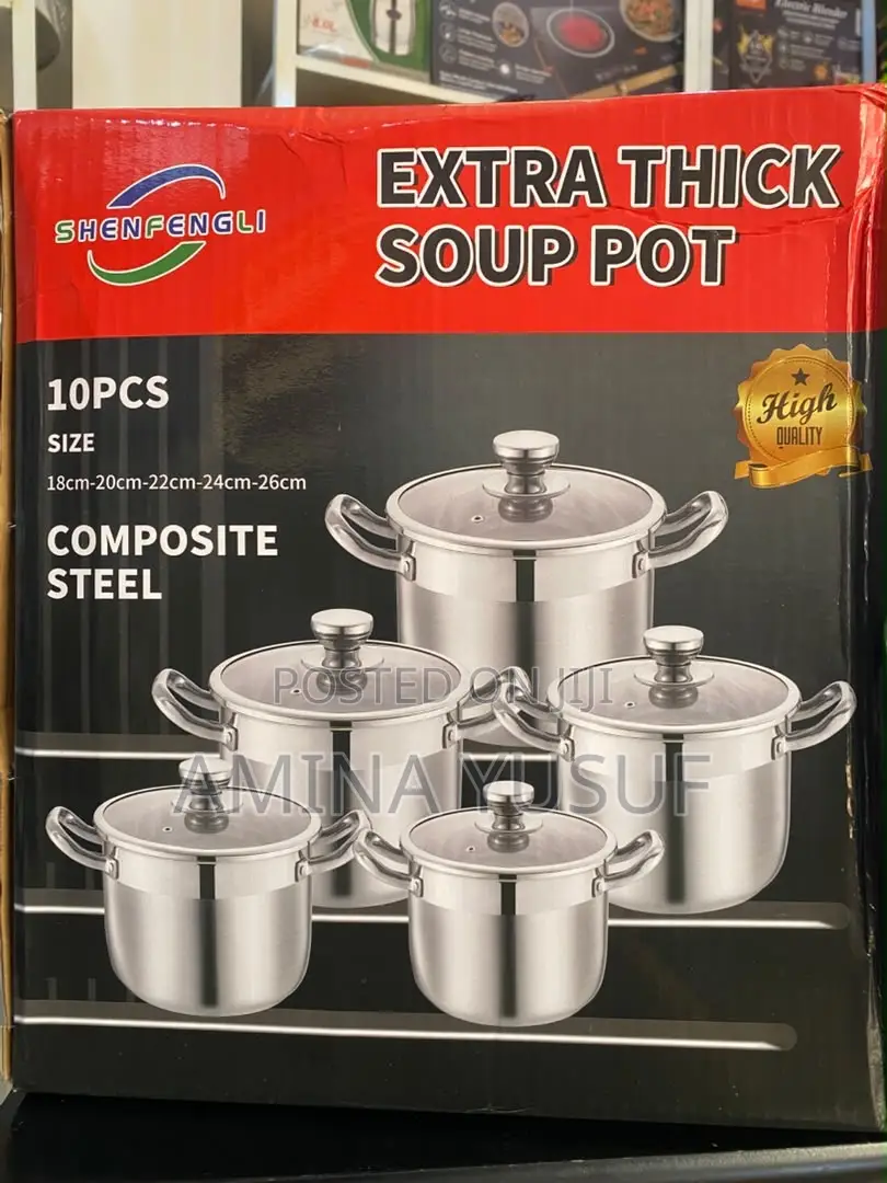 Extra Thick Soup Pots