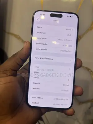 Apple iPhone 15 Pro Max 256 GB Black
