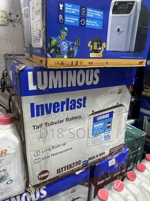Luminous Inverlast 220ah Tubular Battery