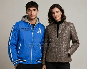 Luxury Unisex Bomber Quilted Jacket – Stylish, Warm Affordable