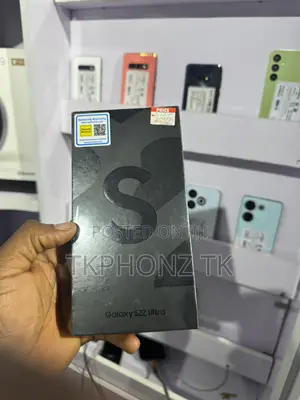 New Samsung Galaxy S22 Ultra 5G 256 GB Black