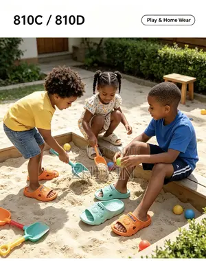 ZHIXIN 810 Series Kids Unisex EVA Slides Sizes 24-35