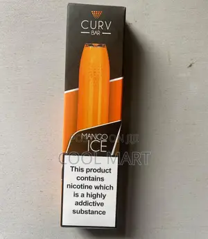 CurvBar Disposable Vape 600 Puffs Mango