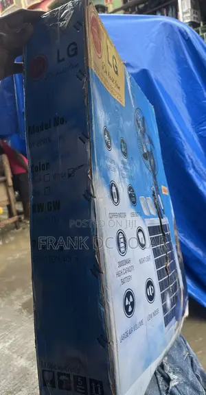Gift LG Rechargeable Solar Fan