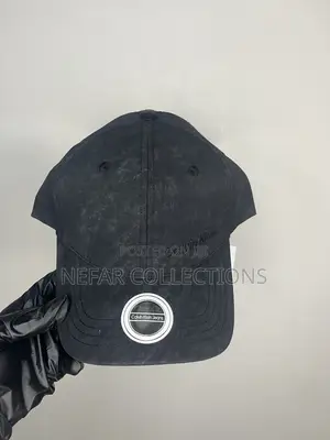 Designer Face Cap - Black