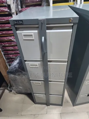 Imported Office Cabinet With Four Drawers.