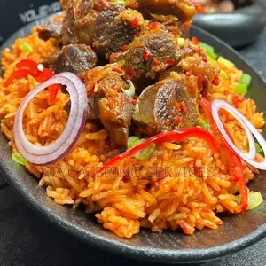 Affordable Lunch Jellof Rice and Chicken