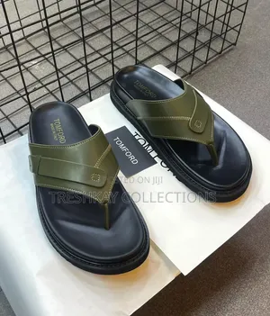 Quality Men's Palm Slippers