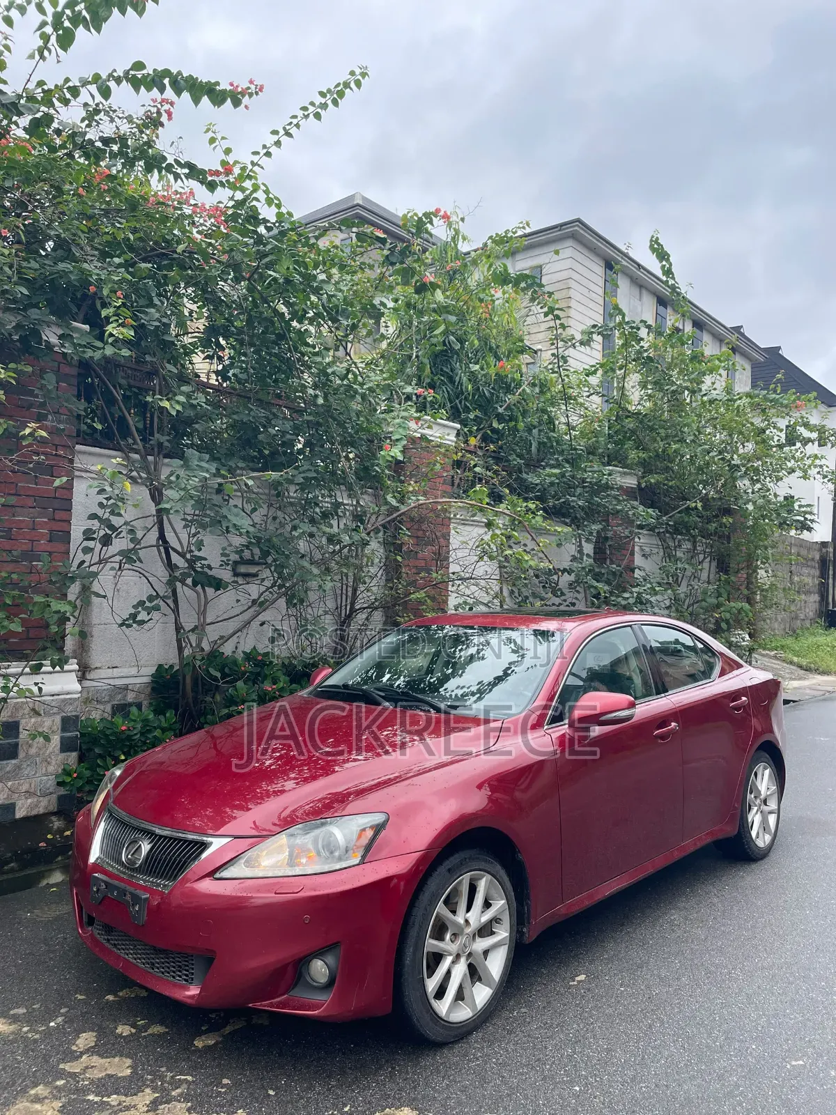 Lexus IS 2012 Red