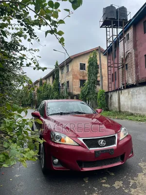 Lexus IS 2012 Red