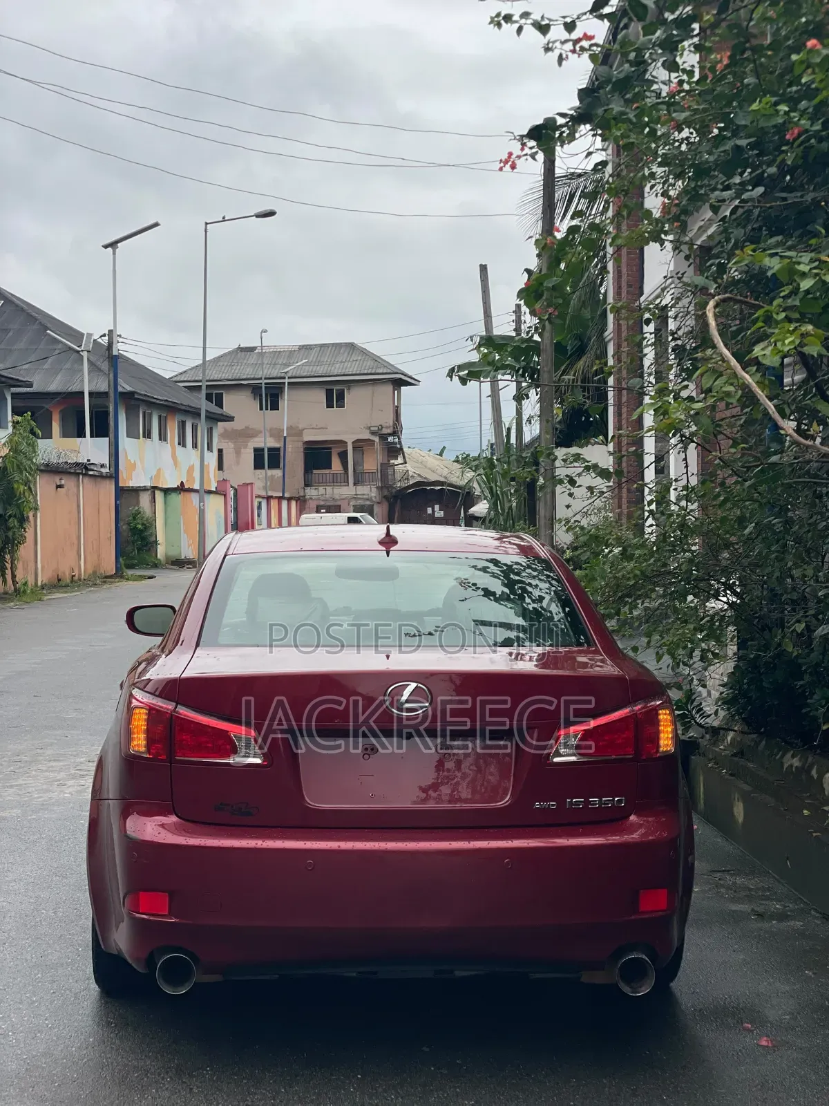 Lexus IS 2012 Red